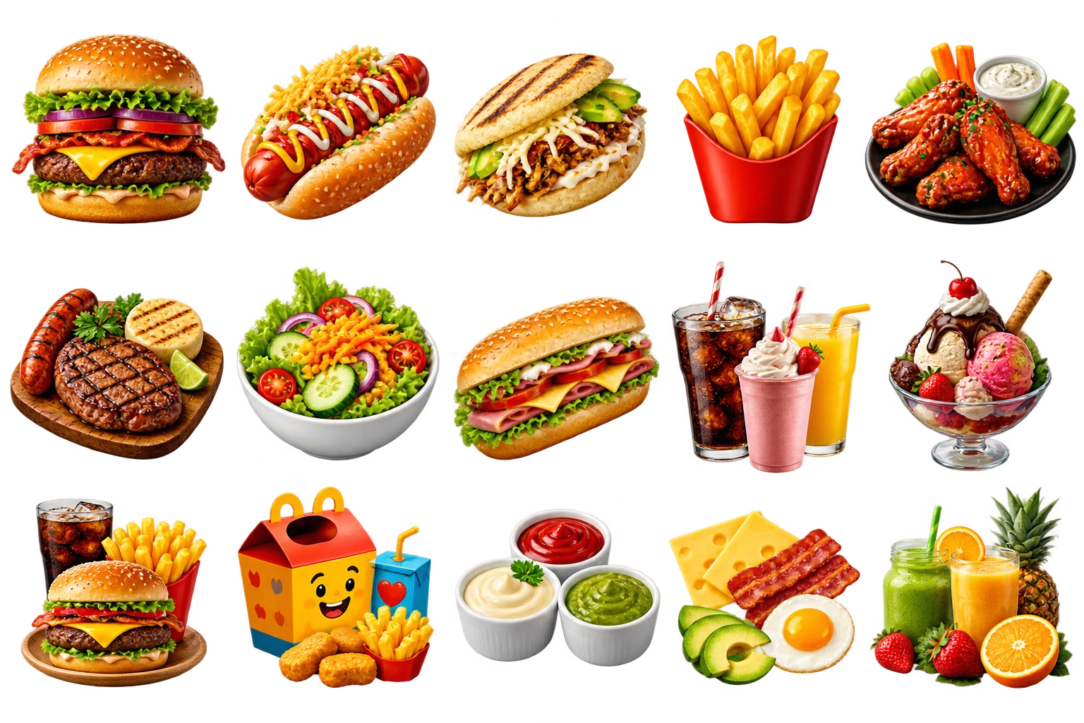 Combo Burguers